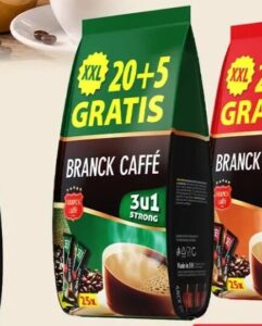 Branck Caffe 3u1 classic, strong 20+5 GRATIS, FIS