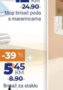 Brisač za staklo sa četkom, Bingo