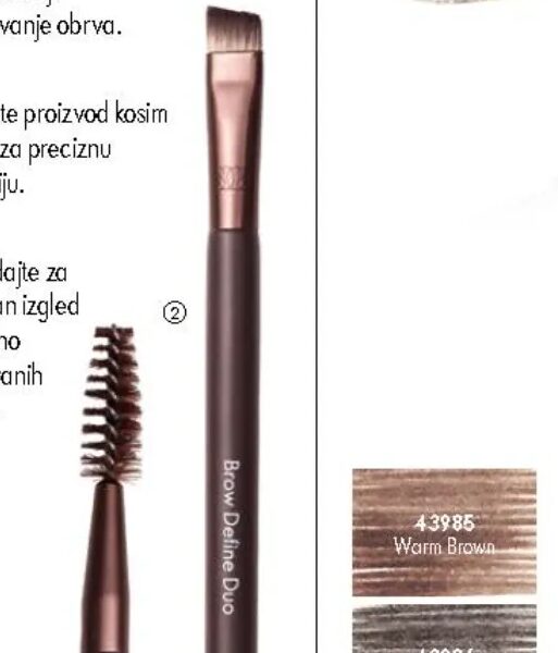 Brow Define kist i četkica za obrve 15 cm