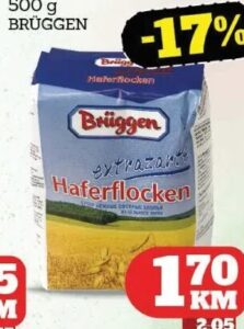 Brüggen zobene pahuljice 500 g, Crvena jabuka