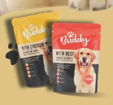 Buddy hrana za pse piletina i povrće, govedina i povrće 100g