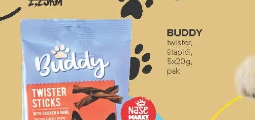 Buddy Twister Sticks 5x20 g