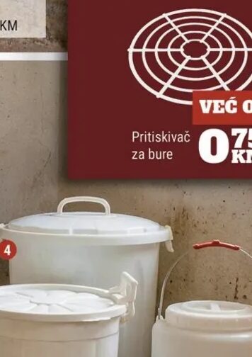 Bure sa metalnom ručkom 20 L