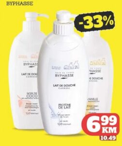 Byphasse gel za tuširanje 1 l