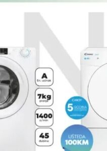Candy Veš mašina CO4 274TWM6/1-S inverter, Tehnomag