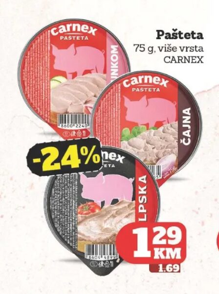 Carnex Pašteta 75 g