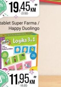 Carotina Lisciani Edukativna igra Logic Carotina Lisciani, Bingo