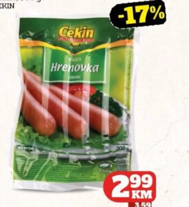 Cekin Pileće hrenovke classic 300 g