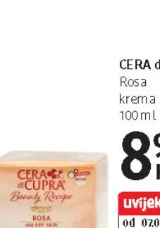 CERA di CUPRA Rosa krema za lice 100 ml