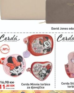 Cerda Minnie torbice za djevojčice 1 kom, Didaco