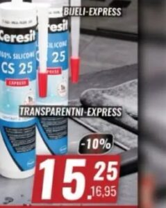 Ceresit CS 25 sanitarni silikon 280 ml, Penny