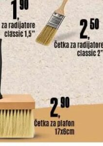 Četka za plafon 17x6cm 17x6cm, Robot
