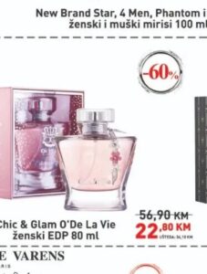Chic & Glam O'De La Vie ženski EDP 80 ml, Didaco