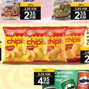 Chips Way Čačanski čips više vrsta 150g 150 g, Best