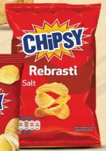 Chipsy Rebrasti 85/95g 85 g, Robot