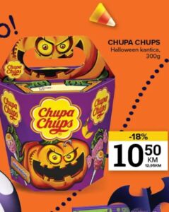 Chupa Chups Halloween kantica 300 g, Konzum i Mercator