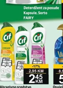CIF Abrazivno sredstvo 500 ml, Best