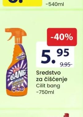 Cilit Bang sredstvo za čišćenje 750 ml