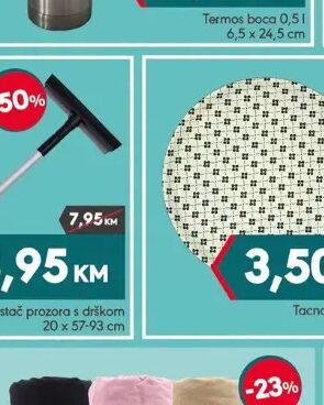 Čistač prozora s drškom 1 kom