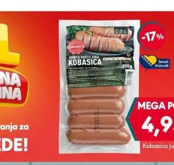 Classy Kobasica juneća roštiljska 800 g