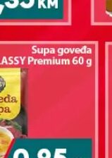 CLASSY Supa goveđa 60 g, Mega diskont
