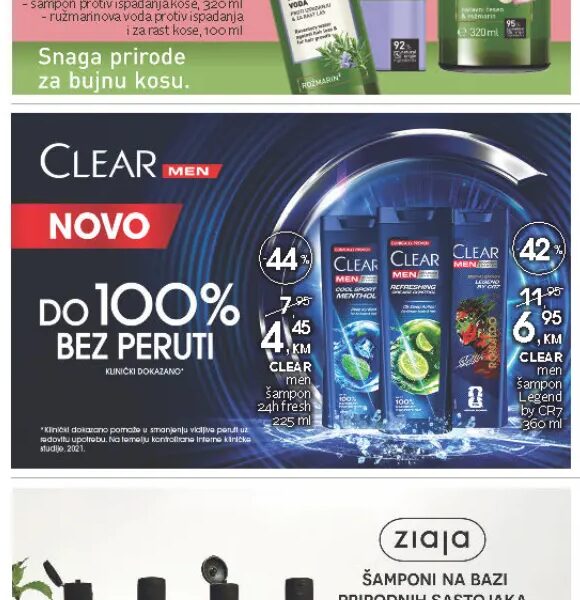 CLEAR men šampon Legend by CR7 360 ml