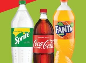 Coca Cola, Fanta, Sprite 1.25L, Robot