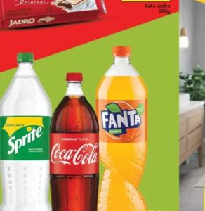 Coca-Cola, Fanta, Sprite 1.25l, Robot