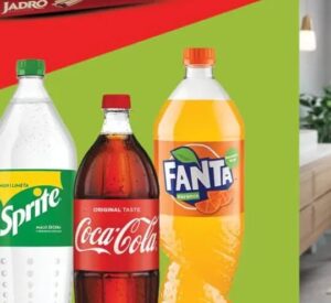 Coca-Cola, Fanta, Sprite 1.25l, Robot