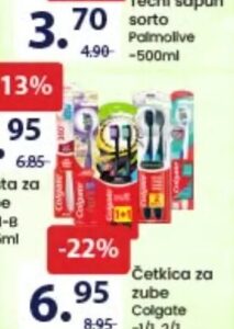 Colgate četkica za zube 1/1, 2/1, FIS
