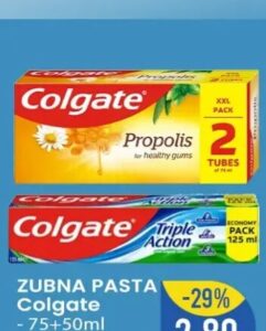 Colgate zubna pasta 75+50ml, FIS