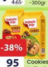 Cookies Najljepše želje 145gr, FIS