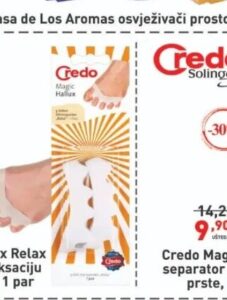 Credo Magic Hallux Relax separator za relaksaciju prstiju i stopala 1 par, Didaco