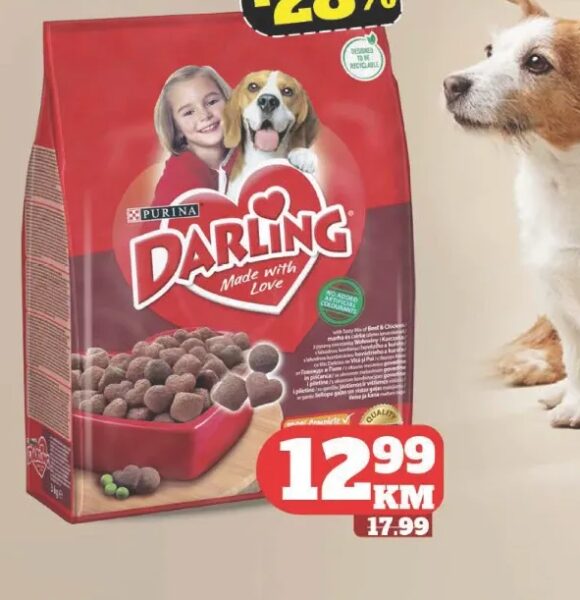Darling hrana za pse meso i povrće 3 kg