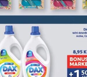 Dax deterdžent 2l, Konzum i Mercator