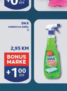 Dax sredstvo za staklo 1 l, Konzum i Mercator