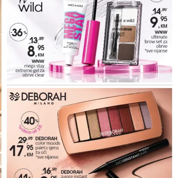 Deborah color moods paleta sjena za oči