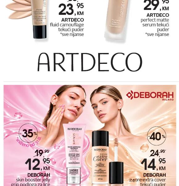 Deborah skin booster jelly grip podloga za lice s niacinamidom