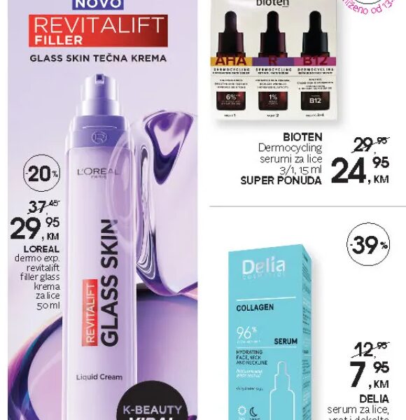 Delia serum za lice, vrat i dekolte kolagen 30 ml