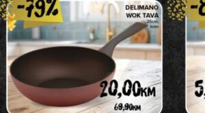 Delimano wok tava 26 cm, kom
