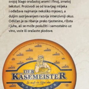 Der Kasemeister Maasdamer polutvrdi sir 1 kg, Konzum i Mercator