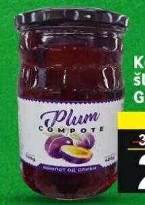 Diem GP Kompot od šljive 720ml 720 ml, Best