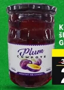 Diem GP Kompot od šljive 720ml 720 ml