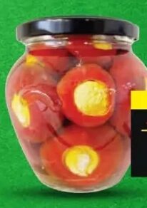 Diem GP Paprika cherry punjena sa sirom u ulju 530gr 530 g, Best