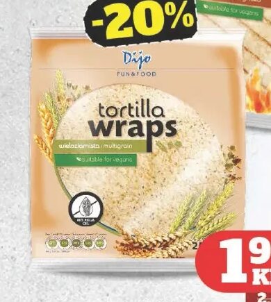 Dijo Tortilla Wraps 250 g
