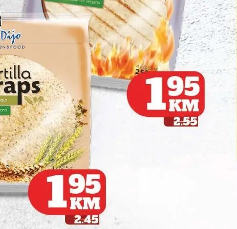 Dijo Tortilla wraps 250 g