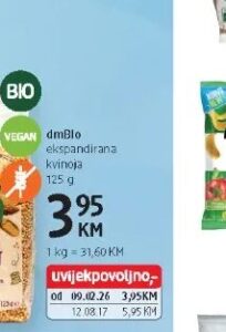 dmBio ekspandirana kvinoja 125 g