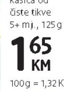 dmBio kašica od čiste tikve 125 g, dm