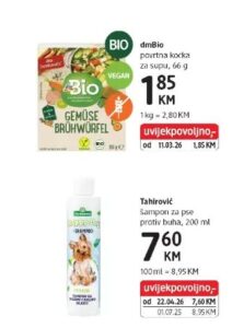 dmBio povrćna kocka za supu 66 g, dm
