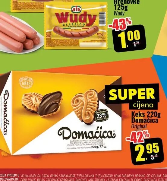 Domaćica Keks 220 g